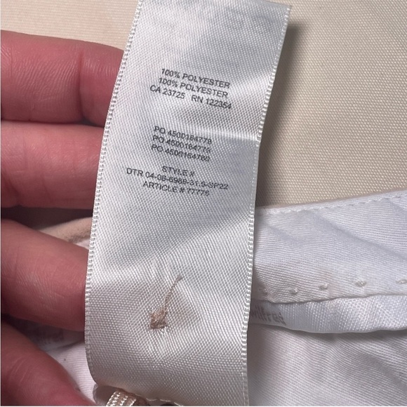 Aritzia- The Effortless Pants Yellow Beige Cream Size 4 Wide Leg - Picture 9 of 10